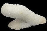 Sparkling Quartz Chalcedony Stalactite Formation - India #220586-1